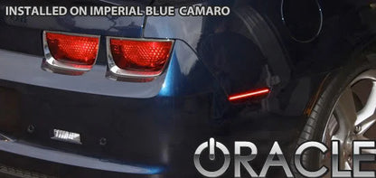 Oracle LED Side Marker Lights - Fits 2010-15 Chevrolet Camaro Tinted Amber/Red LEDs Set of 4