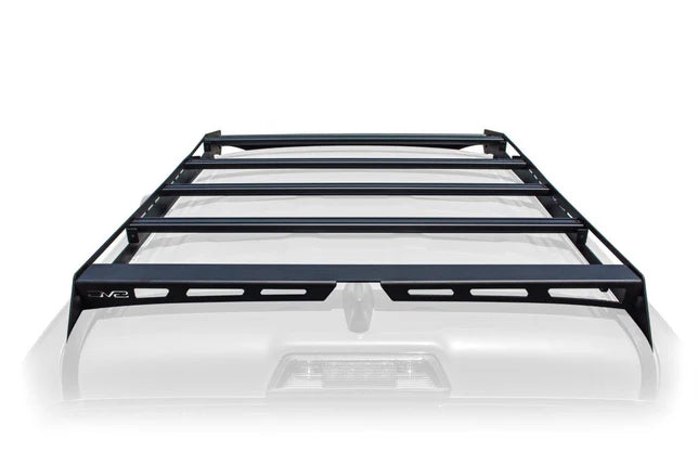 DV8 Offroad Aluminum Roof Rack Black Finish Mounts to Pre-Existing Holes