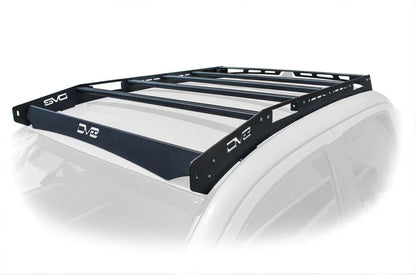 DV8 Offroad Aluminum Roof Rack Black Finish Mounts to Pre-Existing Holes