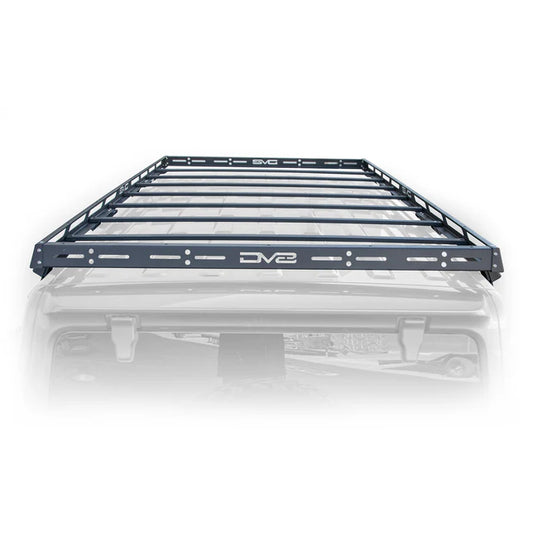 DV8 Offroad Black Steel Roof Rack Gutter Rail Mount Clamp-On Fit
