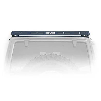 DV8 Offroad Black Steel Roof Rack Gutter Rail Mount Clamp-On Fit