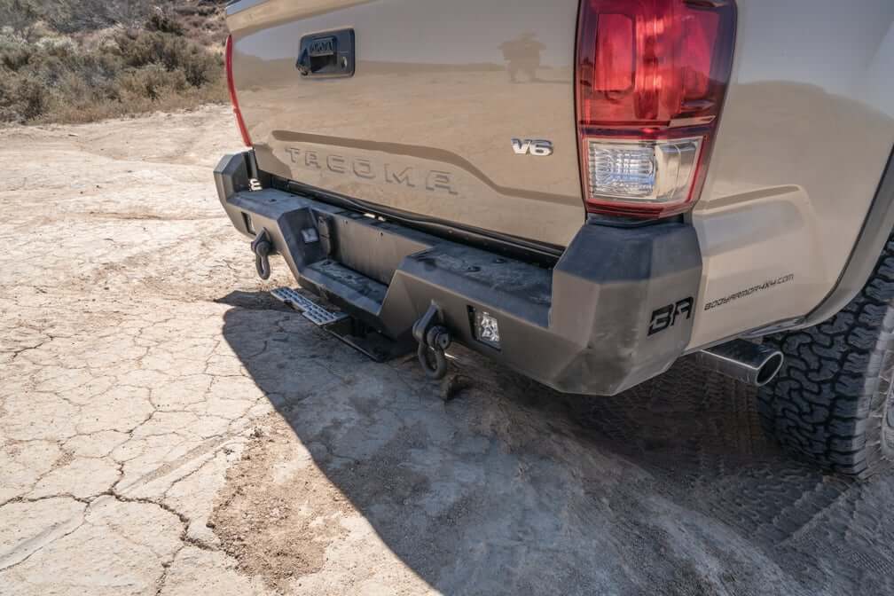 Body Armor Backbone Hitch Skid – 2-Inch Receiver Mount, Black Matte Powder Coated Steel, Protects Hitch, Trailer Wiring, and Rear Bumper