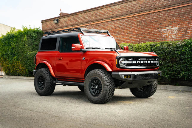 DV8 Offroad Roof Rack Base for 2-Door Hard Top 2021-2024 Ford Bronco