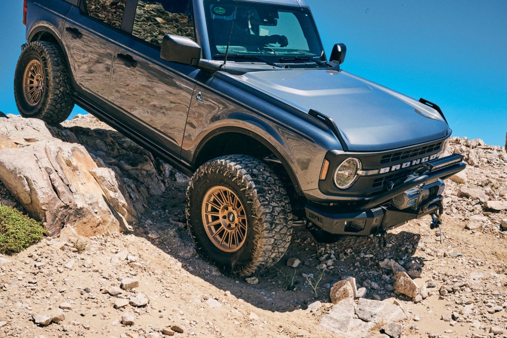 Body Armor Odyssey Fender Delete Kit - Full Wheel Well Coverage, Black Powder-Coated Steel - Fits 2021-2024 Ford Bronco
