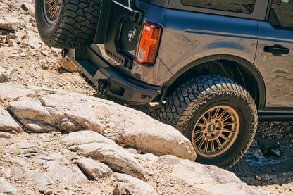 Body Armor Odyssey Fender Delete Kit - Full Wheel Well Coverage, Black Powder-Coated Steel - Fits 2021-2024 Ford Bronco