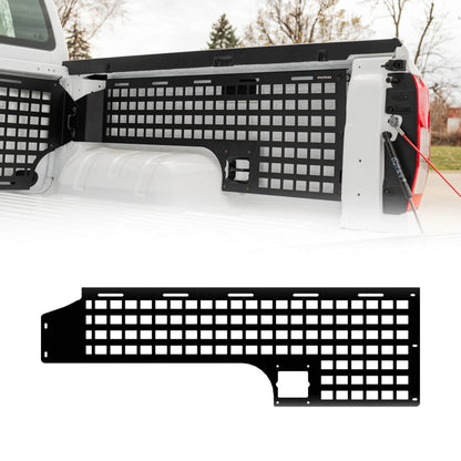 Putco Passenger Side Truck Bed MOLLE Panel for Ford Ranger 2024–2026 - 5'1" Bed