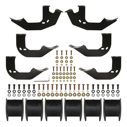 Westin PRO TRAXX 4" Oval Nerf Step Bars Polished Stainless – Fits 2005-23 Tacoma Double Cab