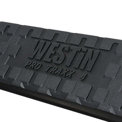 Westin PRO TRAXX 4" Oval Nerf Step Bars Polished Stainless – Fits 2005-23 Tacoma Double Cab