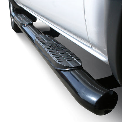 Westin PRO TRAXX 4" Oval Nerf Step Bars Black – Fits 2005-23 Tacoma Double Cab