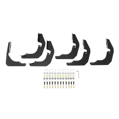 Westin PRO TRAXX 4" Oval Nerf Step Bars Black – Fits 2005-23 Tacoma Double Cab
