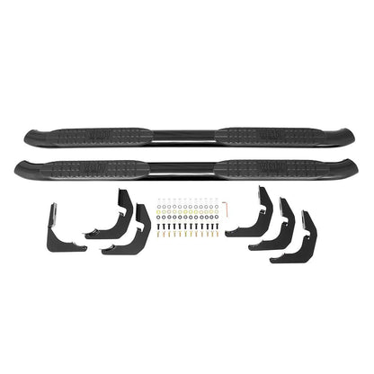 Westin PRO TRAXX 4" Oval Nerf Step Bars Black – Fits 2007-21 Tundra Double Cab