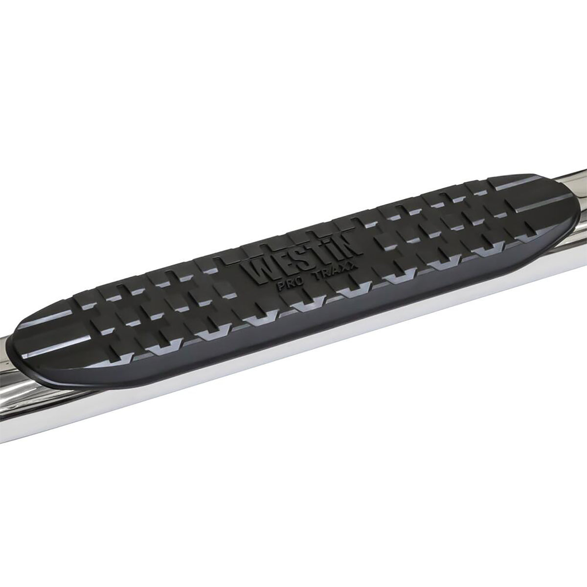 Westin PRO TRAXX 4" Oval Nerf Step Bars Polished Stainless – Fits 2007-21 Tundra CrewMax