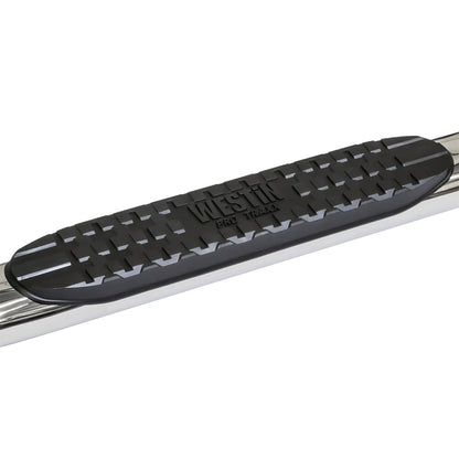 Westin PRO TRAXX 4" Oval Nerf Step Bars Polished Stainless – Fits 2009-24 Ram 1500 Quad Cab