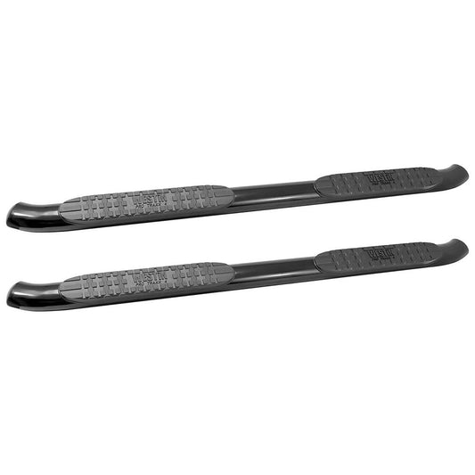 Westin PRO TRAXX 4" Oval Nerf Step Bars Black – Fits 2014-18 Silverado/Sierra 1500 Double Cab & More