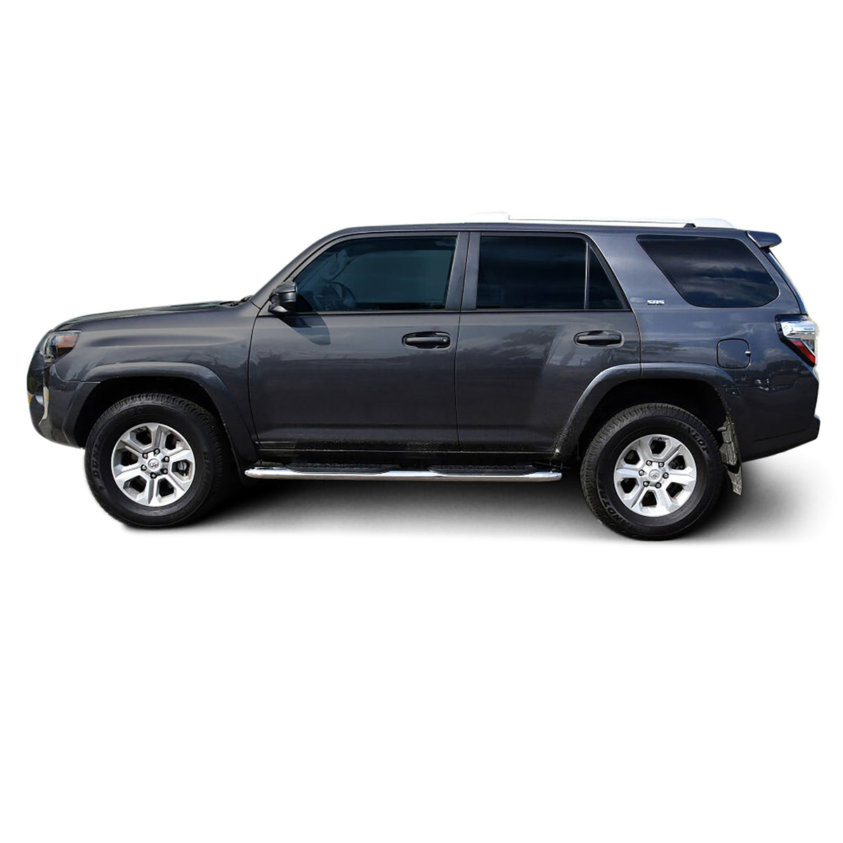 Westin PRO TRAXX 4" Oval Nerf Step Bars Polished Stainless – Fits 2014-24 4Runner