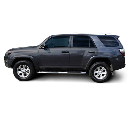 Westin PRO TRAXX 4" Oval Nerf Step Bars Polished Stainless – Fits 2014-24 4Runner