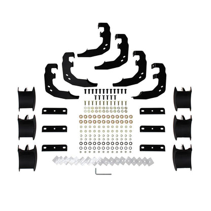 Westin PRO TRAXX 4" Oval Nerf Step Bars Polished Stainless – Fits 2019-26 Ram 1500 Crew Cab