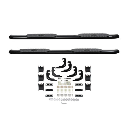 Westin PRO TRAXX 4" Oval Nerf Step Bars Black – Fits 2019-26 Ram 1500 Crew Cab