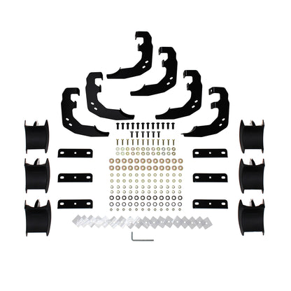 Westin PRO TRAXX 4" Oval Nerf Step Bars Black – Fits 2019-26 Ram 1500 Crew Cab
