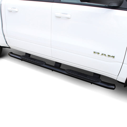 Westin PRO TRAXX 4" Oval Nerf Step Bars Black – Fits 2019-26 Ram 1500 Quad Cab