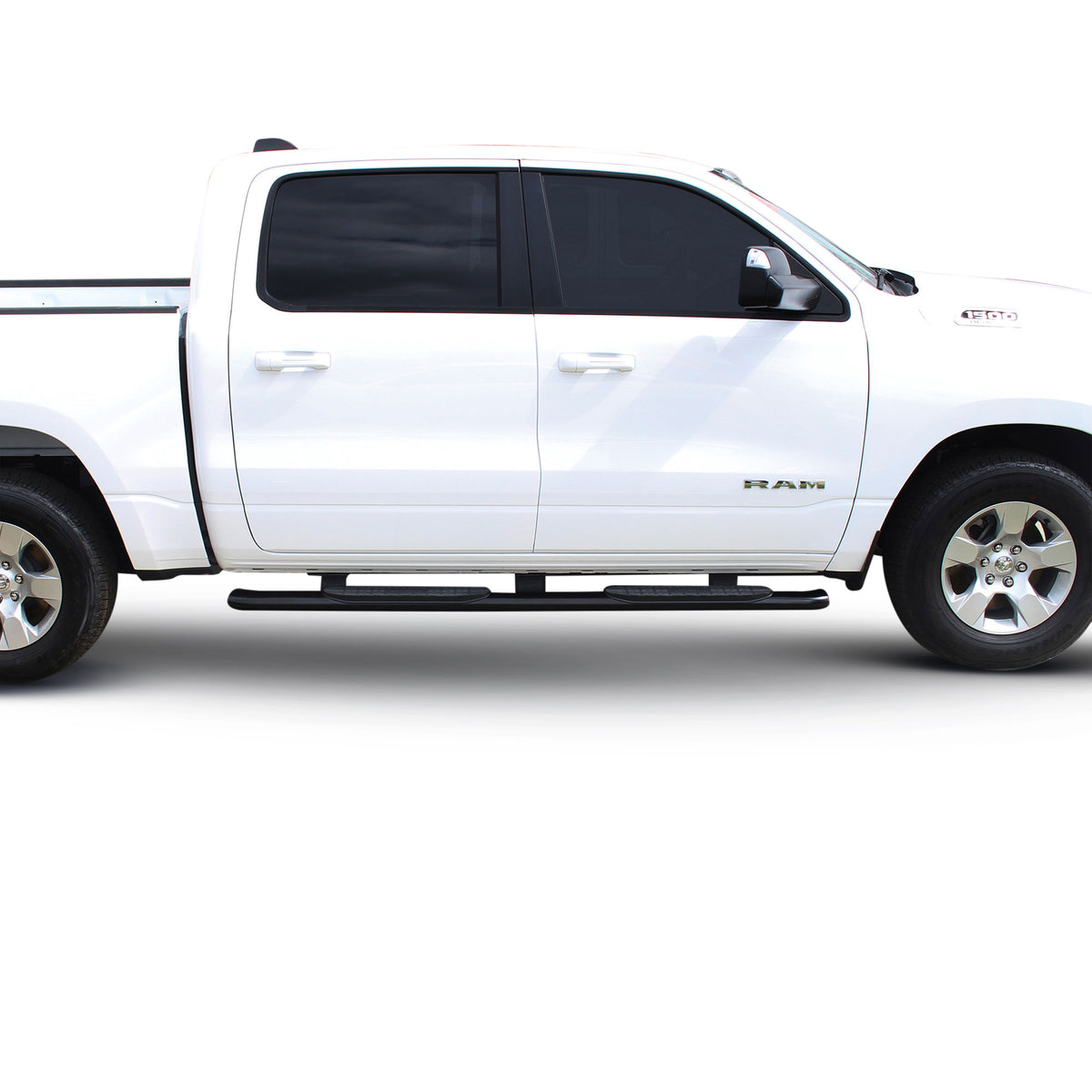 Westin PRO TRAXX 4" Oval Nerf Step Bars Black – Fits 2019-26 Ram 1500 Quad Cab