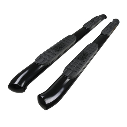 Westin PRO TRAXX 4" Oval Nerf Step Bars Black – Fits 2019-26 Silverado/Sierra 1500 Double Cab & More