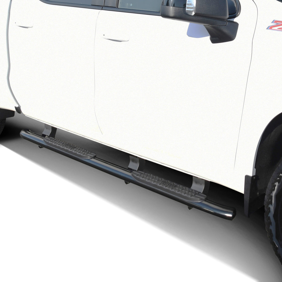 Westin PRO TRAXX 4" Oval Nerf Step Bars Black – Fits 2019-26 Silverado/Sierra 1500 Crew Cab & More