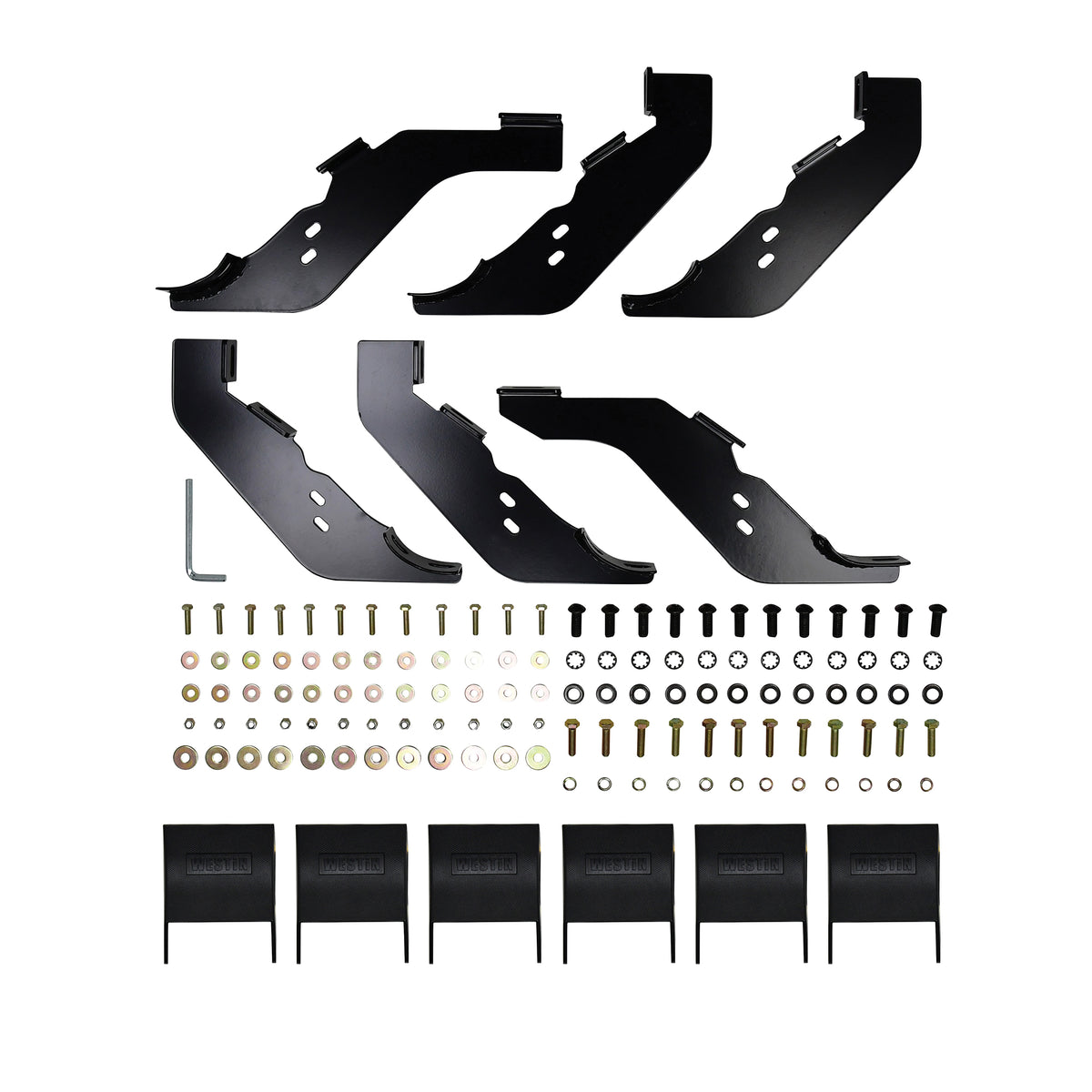 Westin PRO TRAXX 4" Oval Nerf Step Bars Black – Fits 2019-26 Ranger Crew Cab