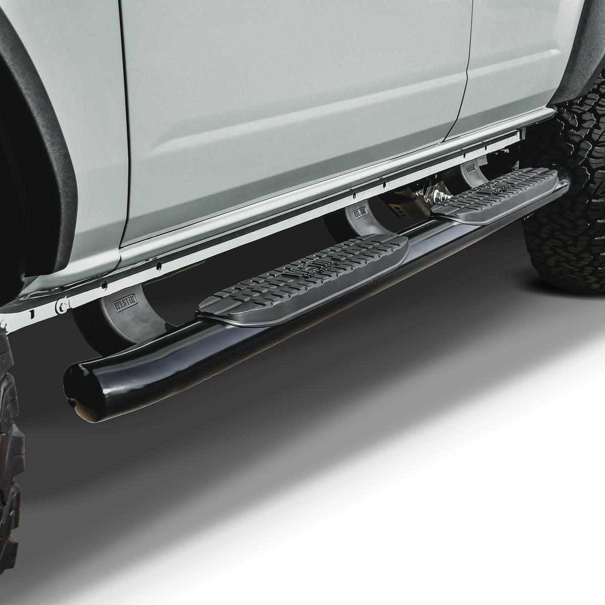 Westin PRO TRAXX 4" Oval Nerf Step Bars Black – Fits 2021-26 Bronco 4 Door