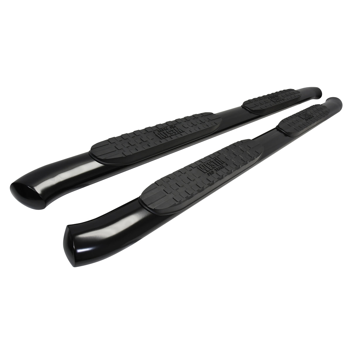 Westin PRO TRAXX 4" Oval Nerf Step Bars Black – Fits 2022-26 Frontier Crew Cab
