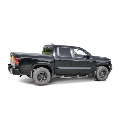 Westin PRO TRAXX 4" Oval Nerf Step Bars Black – Fits 2022-26 Frontier Crew Cab