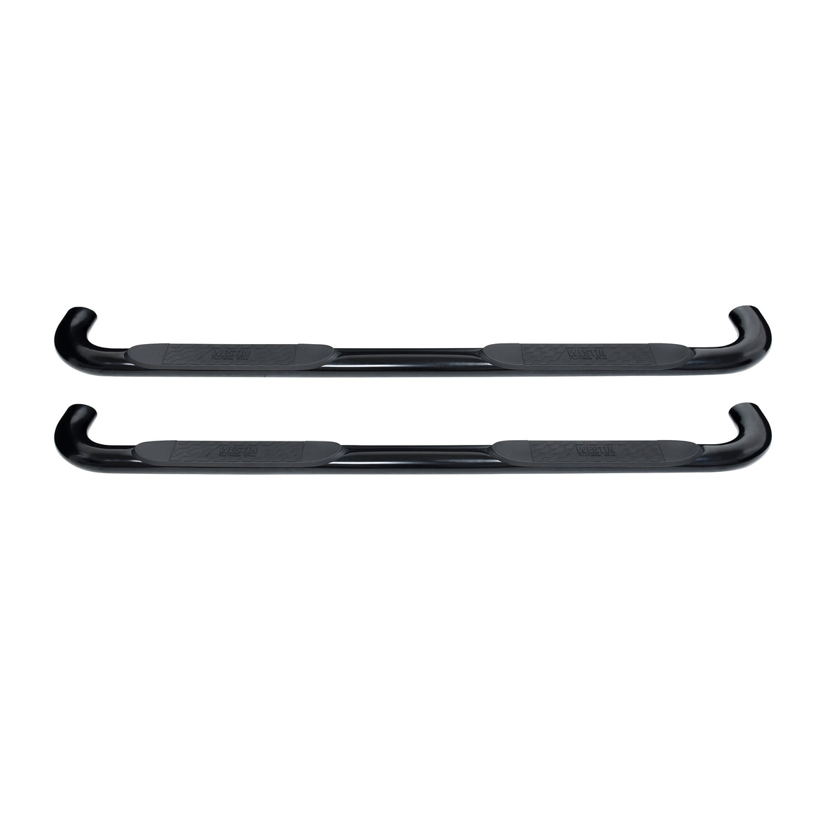 Westin Platinum 4" Oval Nerf Step Bars Black Steel – Fits 2019-26 Silverado/Sierra 1500 Crew Cab - image 4