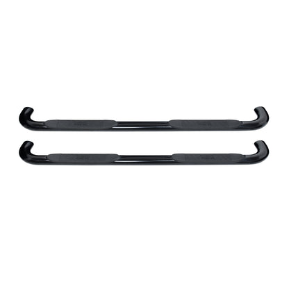 Westin Platinum 4" Oval Nerf Step Bars Black Steel – Fits 2019-26 Silverado/Sierra 1500 Crew Cab - image 4
