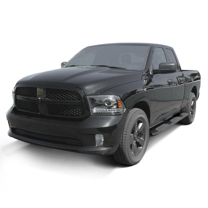 Westin PRO TRAXX 5" Oval Wheel-to-Wheel Nerf Step Bars Black Steel – Fits 2009-18 Ram 1500 & 2019-24 Classic Crew/Quad Cab - image 2
