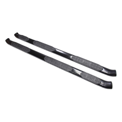Westin PRO TRAXX 5" Oval Wheel-to-Wheel Nerf Step Bars Black Steel – Fits 2007-19 Silverado/Sierra 1500 Double/Extended Cab 6.5ft Bed & More - image 2