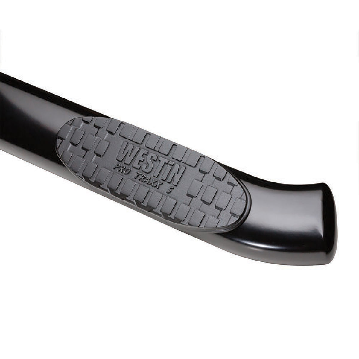 Westin PRO TRAXX 5" Oval Wheel-to-Wheel Nerf Step Bars Black Steel – Fits 2007-19 Silverado/Sierra 1500 Double/Extended Cab 6.5ft Bed & More - image 4