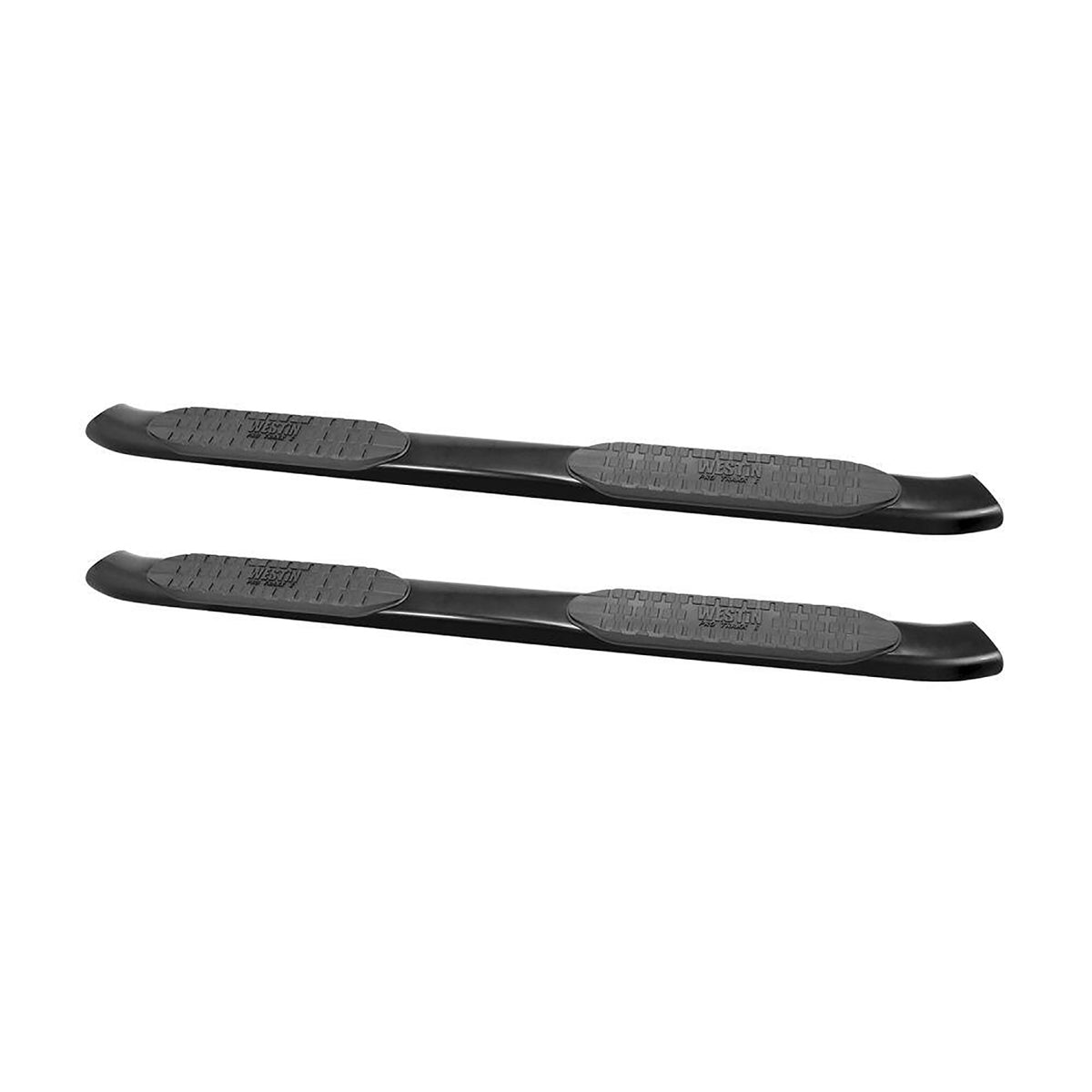 Westin PRO TRAXX 5" Oval Nerf Step Bars Black Steel – Fits 2015-27 F-150 SuperCrew Cab & More - image 2