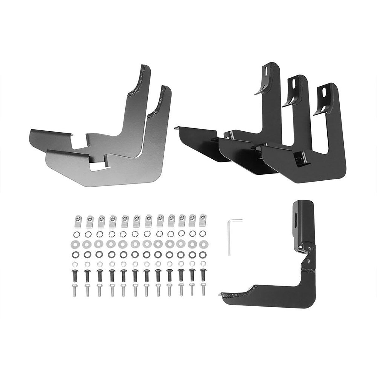 Westin PRO TRAXX 5" Oval Nerf Step Bars Black Steel – Fits 2015-27 F-150 SuperCrew Cab & More - image 5