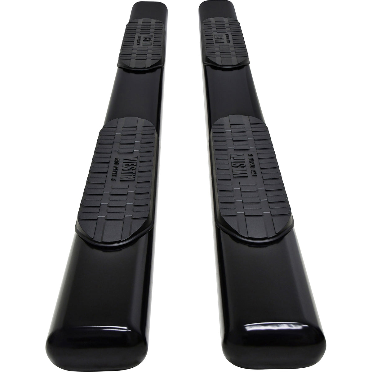 Westin PRO TRAXX 6" Oval Nerf Step Bars Black Steel – Fits 2019-26 Silverado/Sierra 1500 Crew Cab & More - image 4