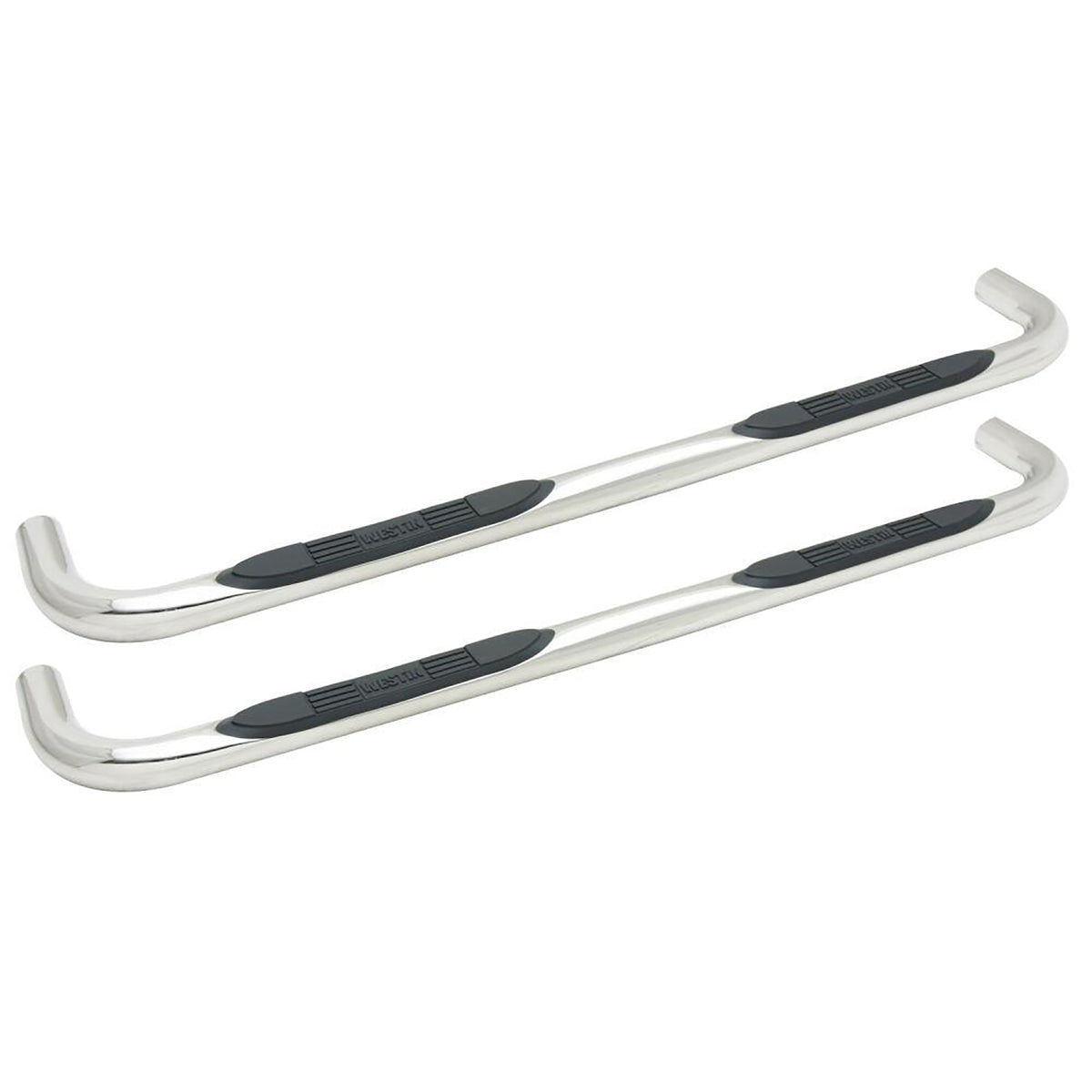 Westin E-Series 3" Round Nerf Bars Polished Stainless Steel – Fits 1998-11 Ranger SuperCab & More