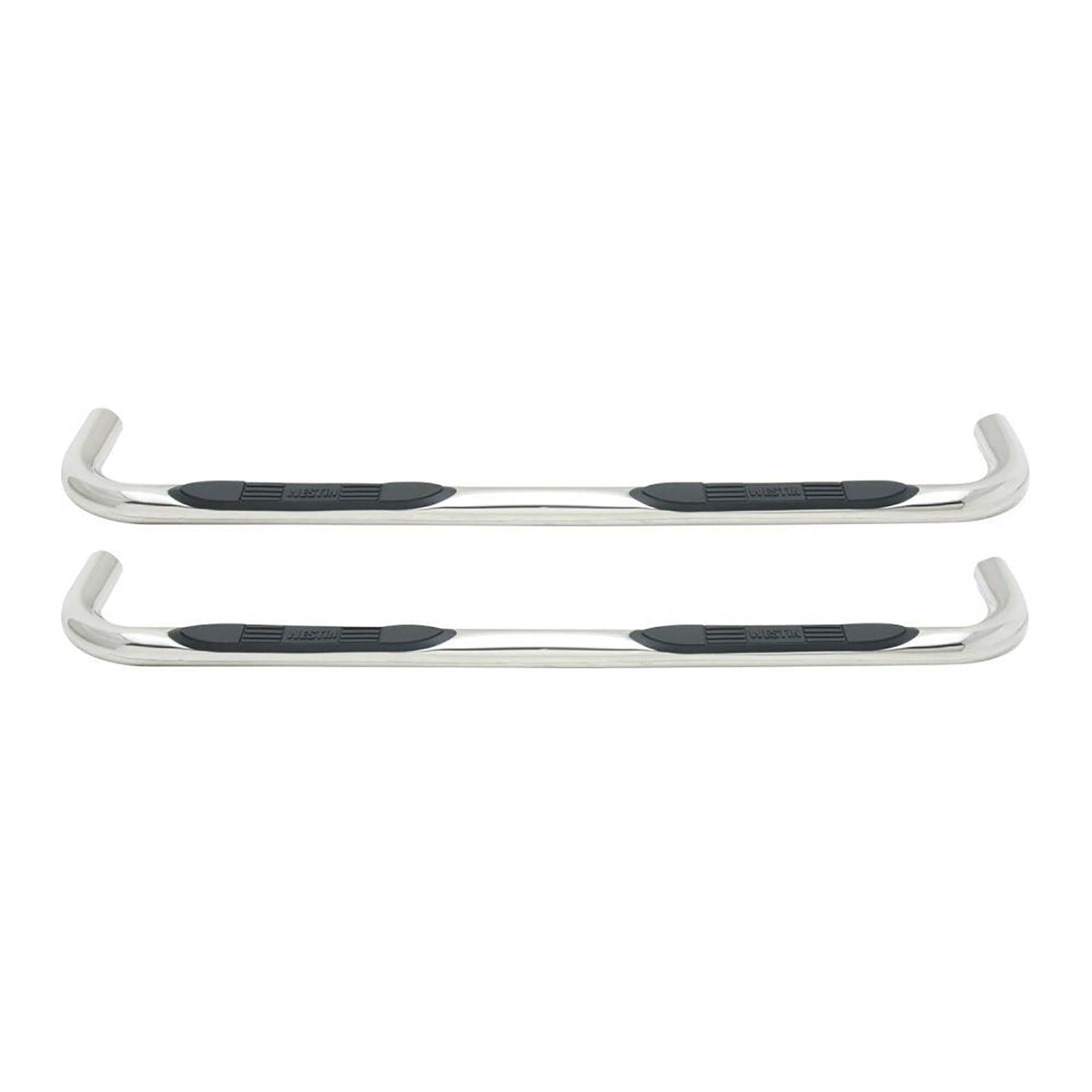 Westin E-Series 3" Round Nerf Bars Polished Stainless Steel – Fits 1998-11 Ranger SuperCab & More