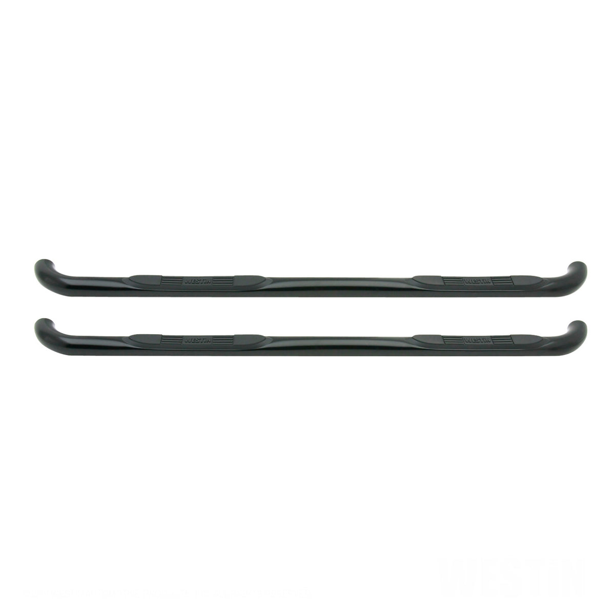 Westin E-Series 3" Round Nerf Bars Black Steel – Fits 1998-11 Ranger SuperCab & More