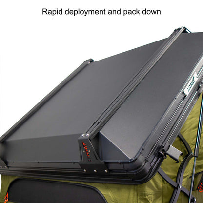 23Zero Armadillo AX3 Roof Top Tent – Aluminum RTT, Full-Size Bed, 4-Season, Sleeps 2 Adults