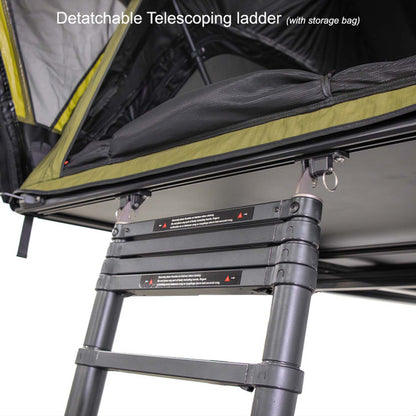 23Zero Armadillo AX3 Roof Top Tent – Aluminum RTT, Full-Size Bed, 4-Season, Sleeps 2 Adults