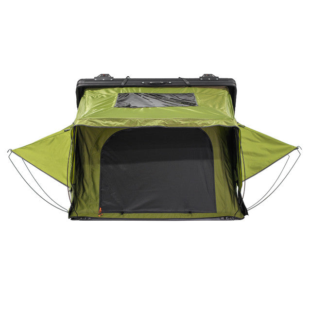 23Zero Armadillo AX2 Roof Top Tent – Aluminum RTT with X-Frame, LST Fabric & LED Light Bar – 4 Season, Sleeps 2 Adults