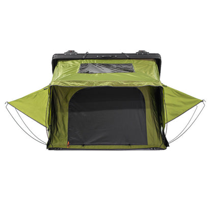23Zero Armadillo AX2 Roof Top Tent – Aluminum RTT with X-Frame, LST Fabric & LED Light Bar – 4 Season, Sleeps 2 Adults