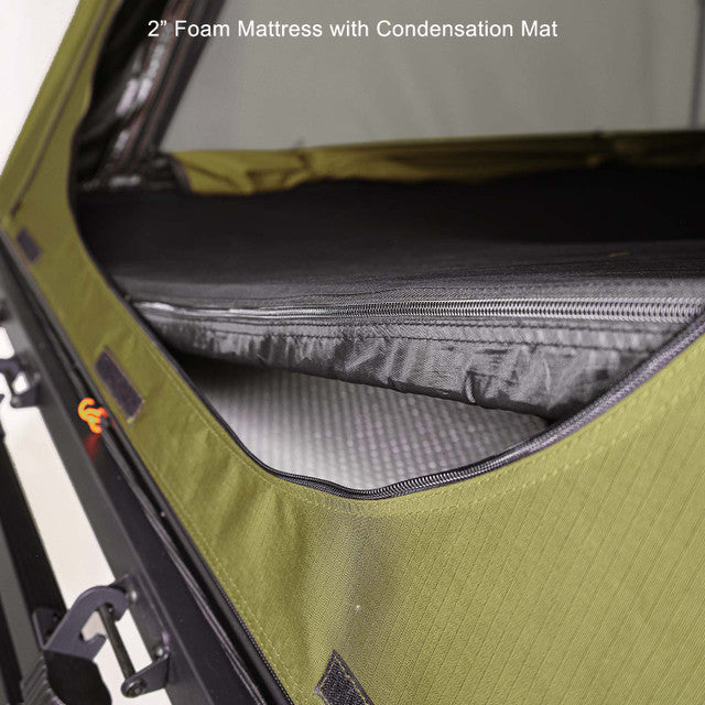 23ZERO Kabari SuperFly Rooftop Tent (Lightweight Wedge Design) for Pickup Trucks, SUVs & Crossovers – Low-Profile 4-Season
