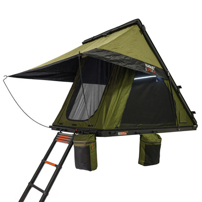 23ZERO Kabari SuperFly Rooftop Tent (Lightweight Wedge Design) for Pickup Trucks, SUVs & Crossovers – Low-Profile 4-Season
