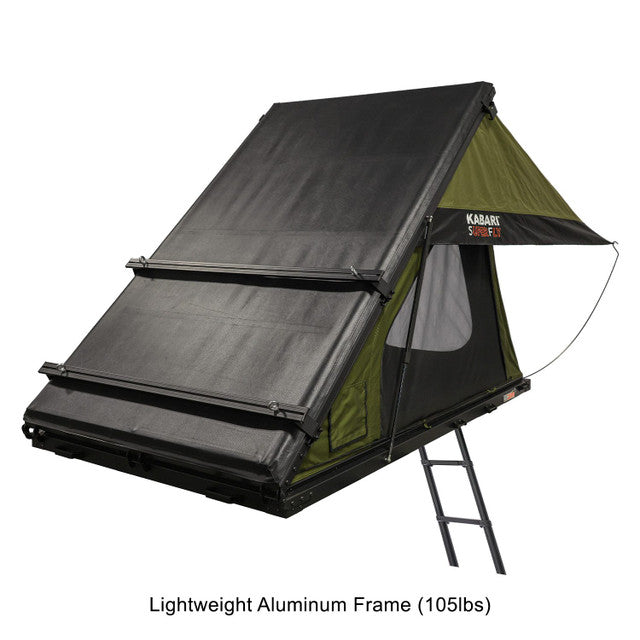 23ZERO Kabari SuperFly Rooftop Tent (Lightweight Wedge Design) for Pickup Trucks, SUVs & Crossovers – Low-Profile 4-Season