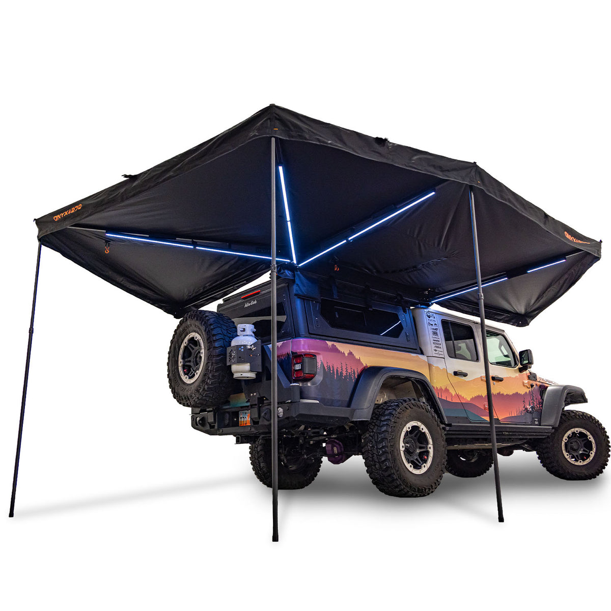 Onyx 270 Awning - 6 Arm Right + Bracket Kit 2